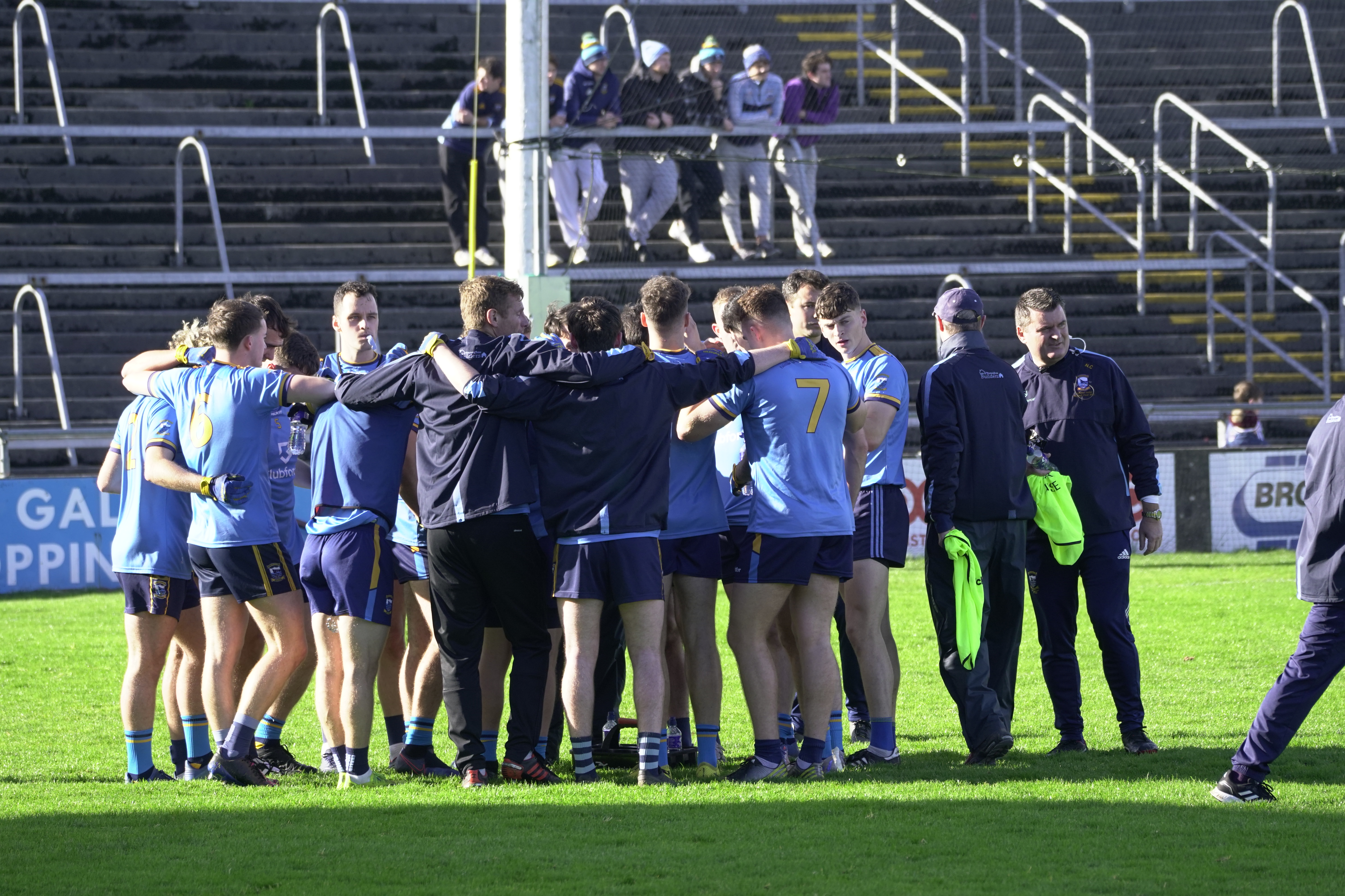 Senior Team Huddle